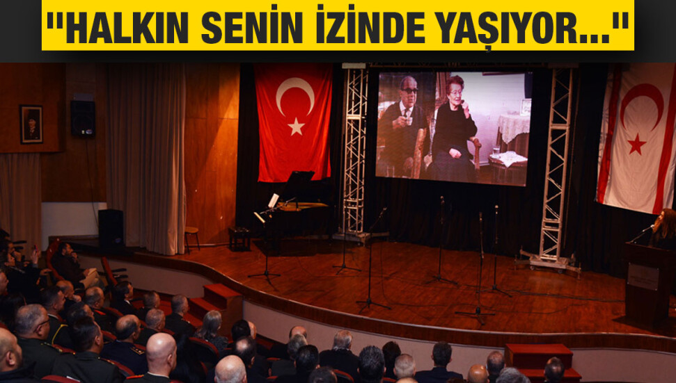 Dr. Fazıl Küçük için AKM’de anma programı düzenlendi