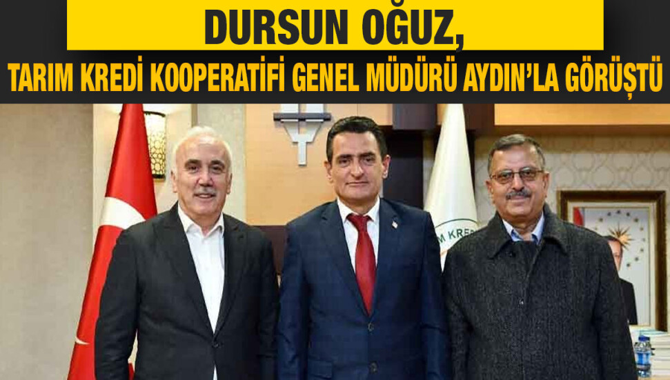 Dursun Oğuz: Kuraklıktan dolayı kaba yem ve diğer ihtiyaçlar oluşabilecek