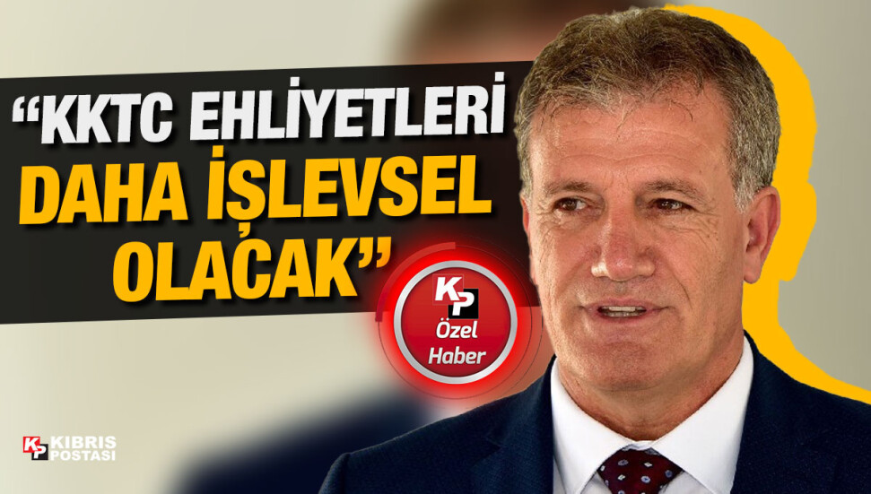 Bayındırlık ve Ulaştırma Bakanı Arıklı: KKTC ehliyetlerine Türkiye’de olduğu gibi çip takılacak