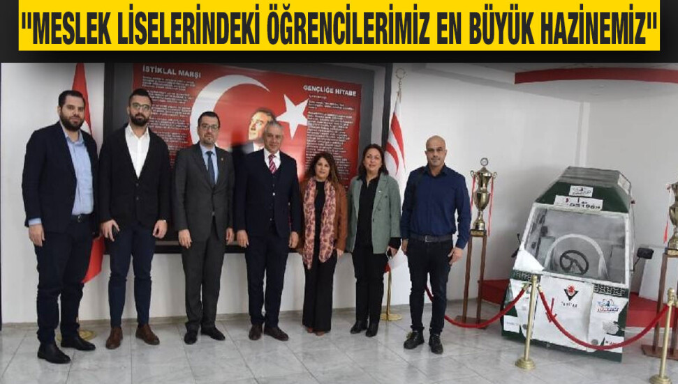 Hasan Taçoy: Meslek liselerindeki öğrencilerimizi el üstünde tutmalıyız