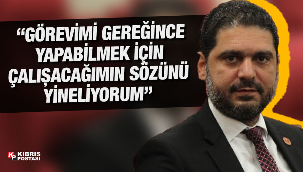 UBP Milletvekili Savaşan millete sözünü yineledi: 'Elimden gelenin fazlasını yapmaya çalışıyorum'