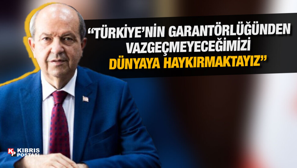 Cumhurbaşkanı Tatar: Devletten ve egemenlikten vazgeçilemez
