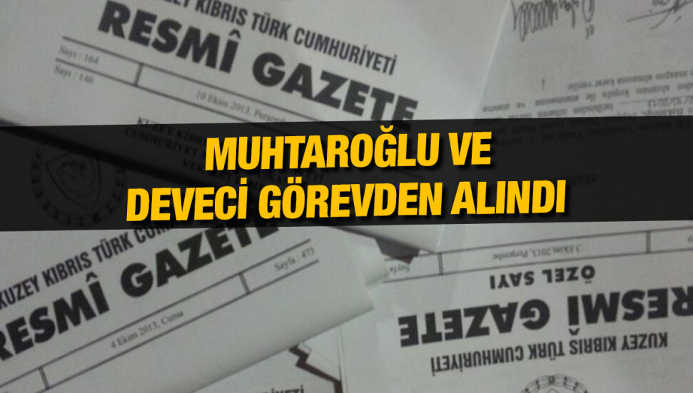 Bütçe Dairesi ile Gümrük ve Rüsumat Dairesi’nin müdürleri görevden alındı
