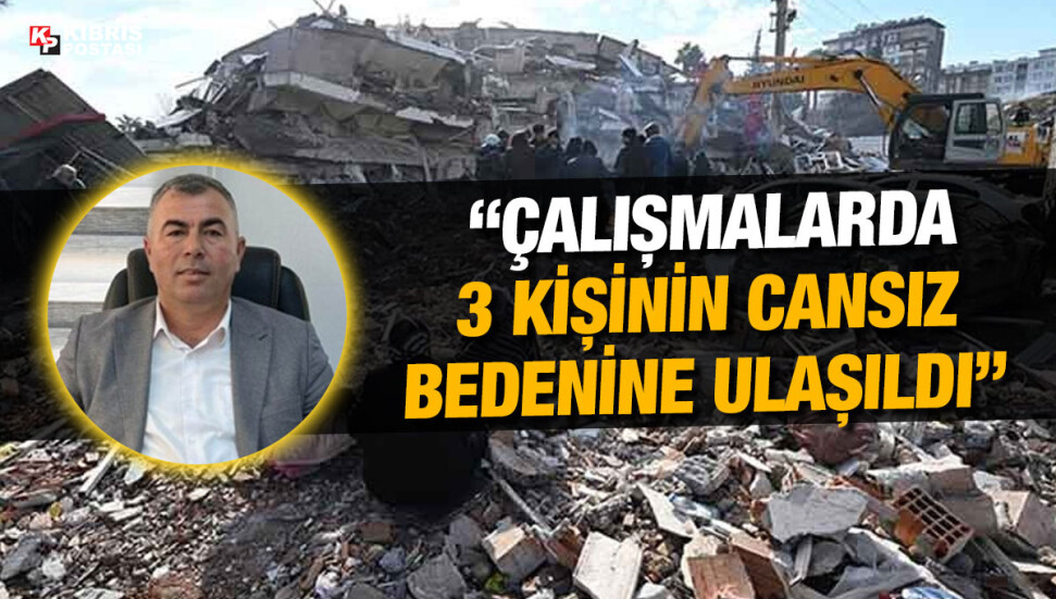 Bülent Bebek: Antakya’da kurtarabileceğimiz insanlar olduğuna inanıyoruz