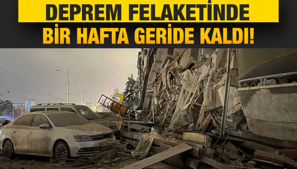 Deprem felaketinde bir hafta geride kaldı: Can kaybı 31 bin 643!