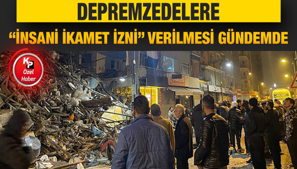 Kuzey Kıbrıs'a gelmeyi düşünen depremzedelere, "insani ikamet izni" verilmesi hedefleniyor