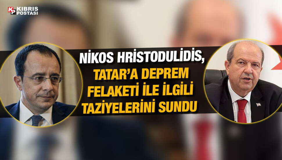 Nikos Hristodulidis, Cumhurbaşkanı Ersin Tatar ile telefonda görüştü