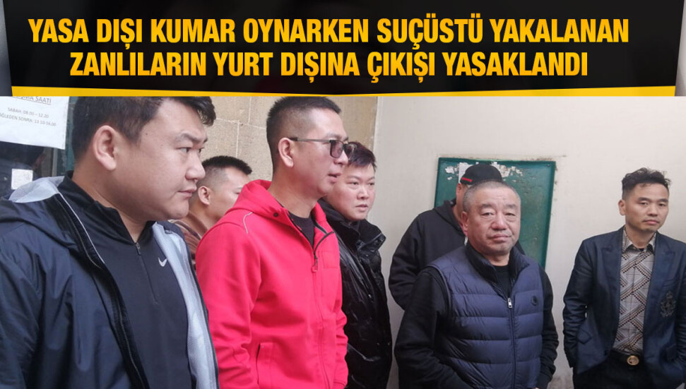 8 Çinli resmen kumarhane kurmuş!