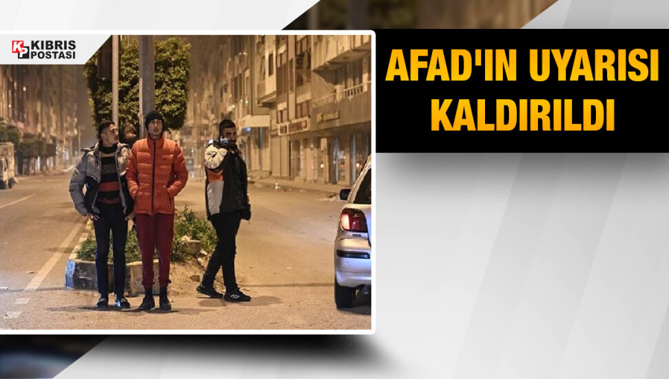 AFAD’dan tedbir amaçlı yapılan ‘deniz seviyesi yükselebilir’ uyarısı kaldırıldı