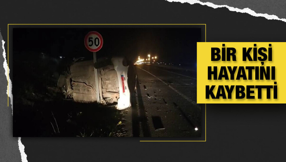 Lefkoşa-Güzelyurt yolunda kaza: Bir kişi hayatını kaybetti