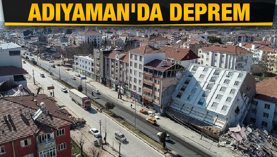 Adıyaman'da 4,1 büyüklüğünde deprem