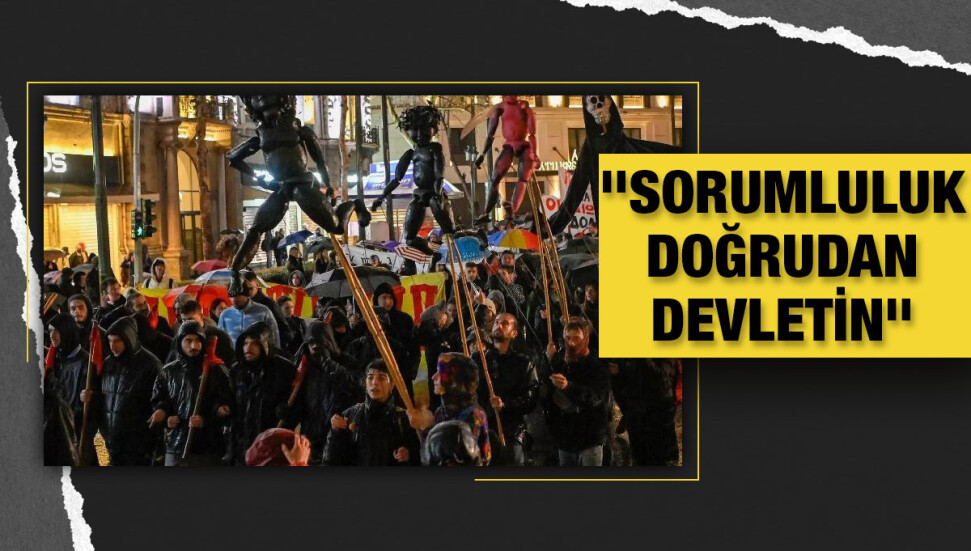 Atina’da tren kazası protestosu: Sorumluluk doğrudan devletin