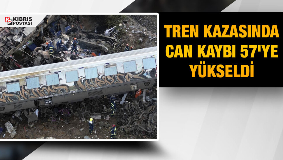 Yunanistan'daki tren kazasında hayatını kaybedenlerin sayısı 57'ye yükseldi