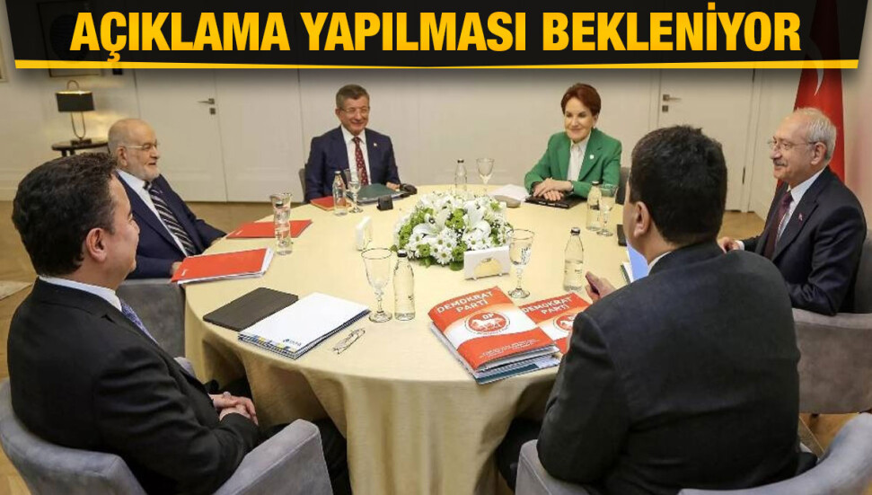 Millet İttifakı toplantısı sona erdi