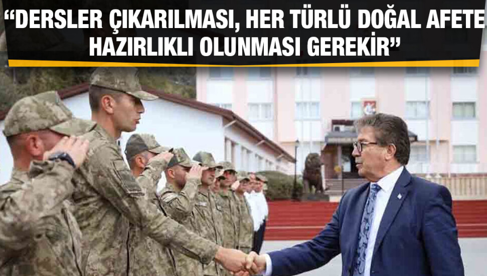 Başbakan Ünal Üstel: Dayanışma içinde olmak için elimizden geleni yaptık