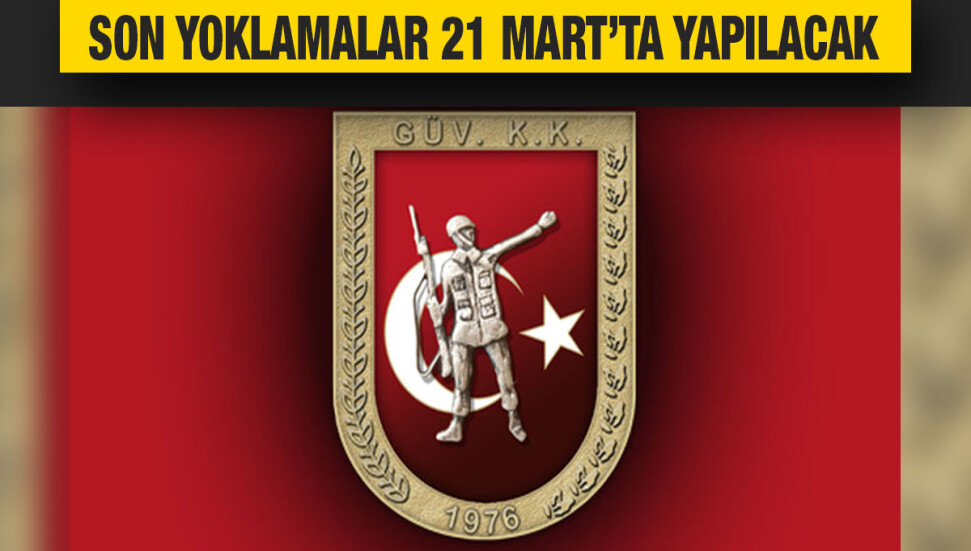 GKK, yedek subay aday adaylığına müracaat edenlerin son yoklamalarının 21 Mart’ta yapılacağını duyurdu