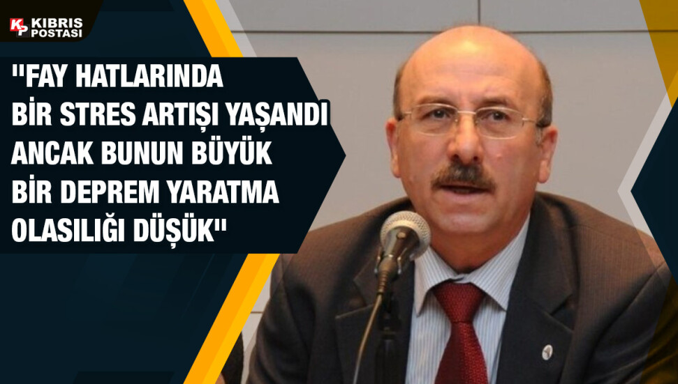 Prof. Dr. Okan Tüysüz: Samandağ-Kıbrıs faylarında bir stres artışı yaşandı