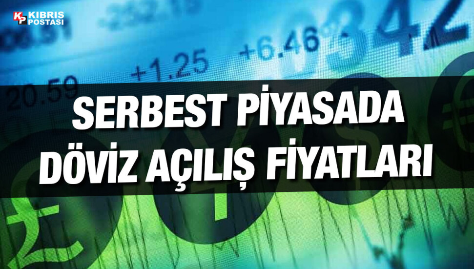Dolar 18,98, euro 20,39, sterlin 23,09 liradan işlem görüyor