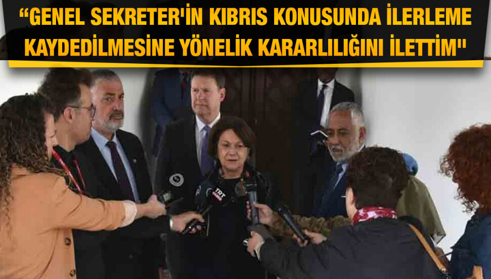 Rosemary DiCarlo: Teknik komitelerin çalışması ve güçlendirilmesini ele aldık