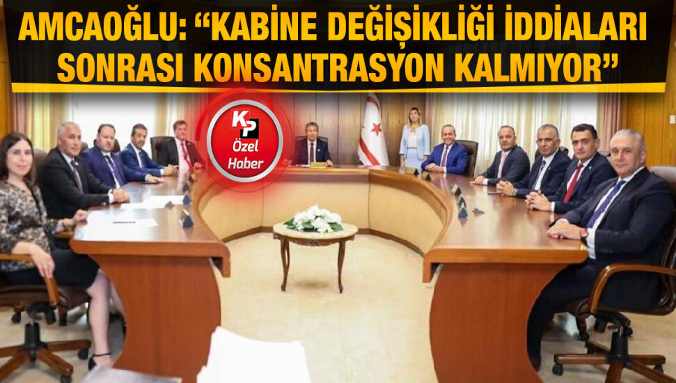 Amcaoğlu’ndan kabinede değişik olacağı yönündeki iddialara yanıt: Bu iddialarla hiç ilgilenmiyorum