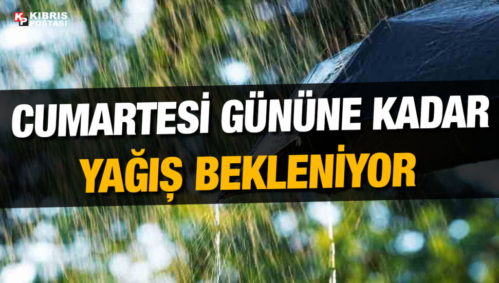 Salı hariç tüm hafta yağış etkili olacak