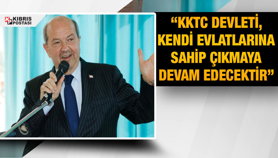 Cumhurbaşkanı Tatar, Güzelyurt Meslek Lisesi öğrencileriyle bir araya geldi