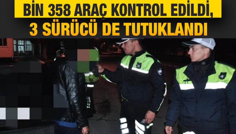 Ülke genelinde yapılan trafik denetimlerinde 23 araç trafikten men edildi