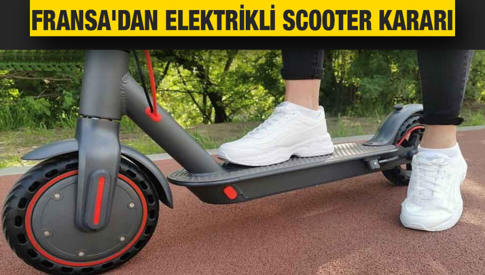 Fransa'da elektrikli scooter kullanım yaşı 14'e çıkacak