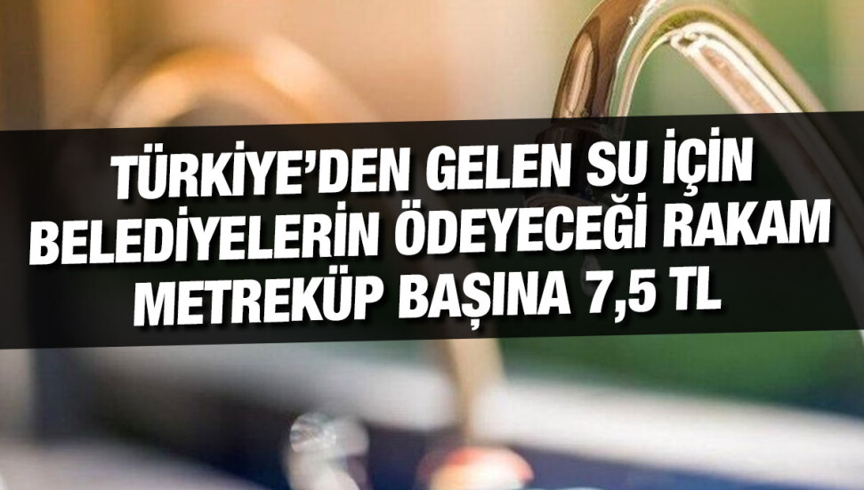 Su ücretlerinde yeni düzenleme içeren tüzük yarın yürürlüğe giriyor