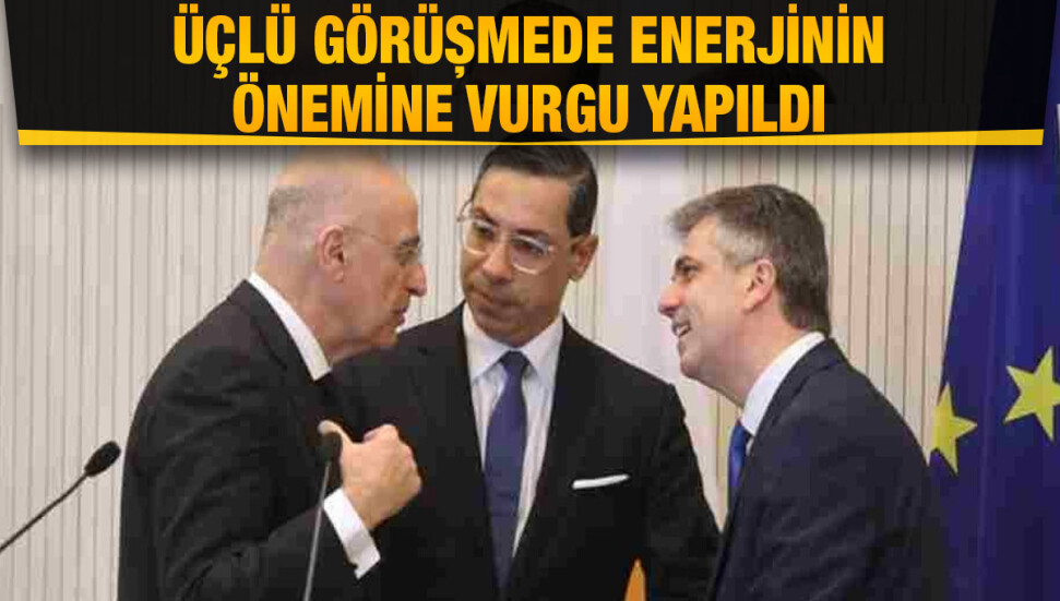 Güney Kıbrıs, Yunanistan ve İsrail Dışişleri Bakanları bir araya geldi