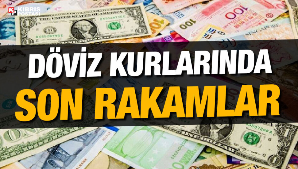 Sterlin 23,59, euro 20,72, dolar 19,19 liradan işlem görüyor