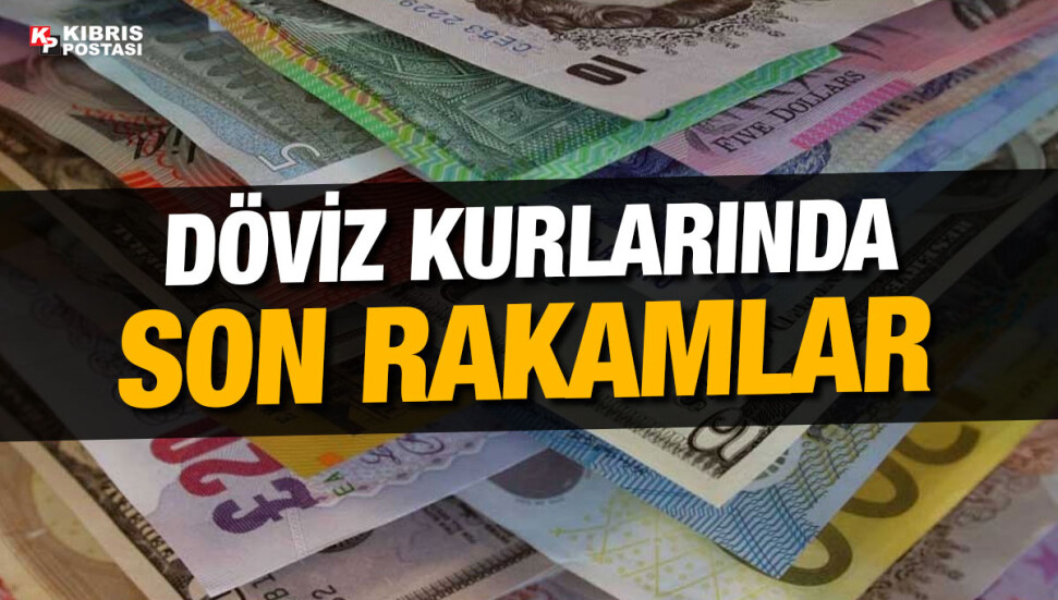 Euro 20,97, sterlin 23,89, dolar 19,25 liradan işlem görüyor