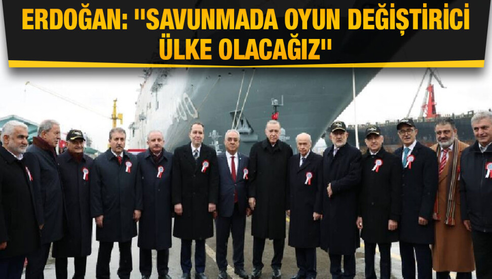 Dünyanın ilk SİHA gemisi TCG Anadolu hizmete girdi