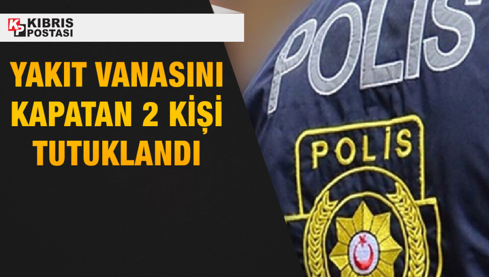 AKSA'ya ait jeneratörün yakıt vanasını kapatan şahıslar suçüstü yakalandı