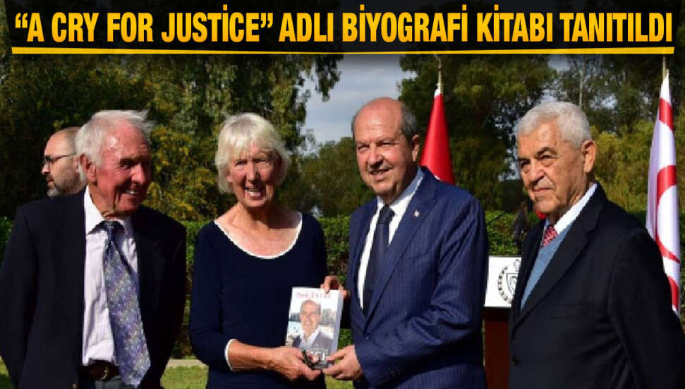 Cumhurbaşkanı Tatar’ın İngiliz yazar Vardy tarafından kaleme alınan biyografi kitabı tanıtıldı