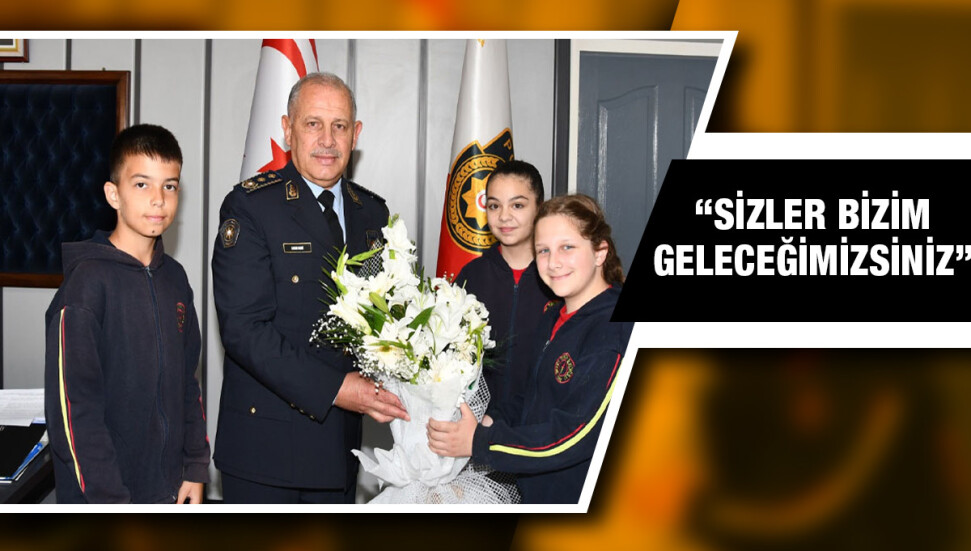 Öğrenci heyeti, Polis Genel Müdürü Kasım Kuni’yi ziyaret etti