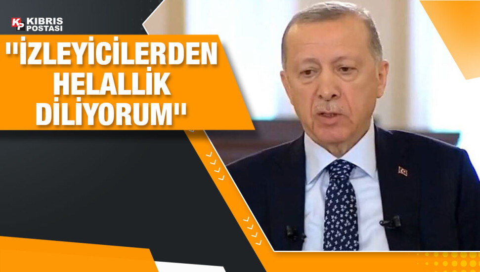 Türkiye Cumhurbaşkanı Erdoğan, canlı yayında kısa süreli rahatsızlandı, helallik istedi