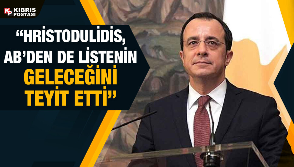 Güney'de 'yaptırım' hareketliliği: Hristodulidis, Avrupa Birliği’nden de yaptırım listesinin geleceğini açıkladı