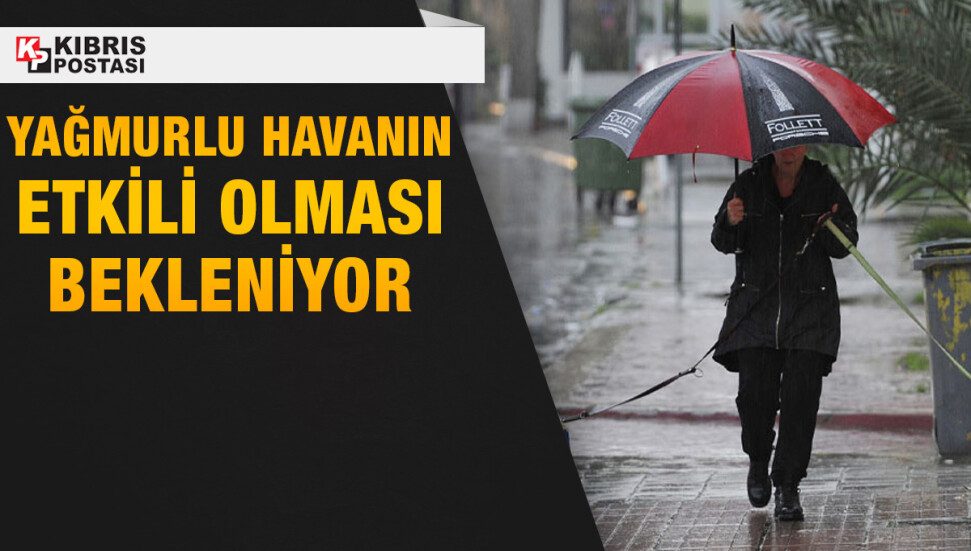 Yağışlı hava etkisini bugün de sürdürecek