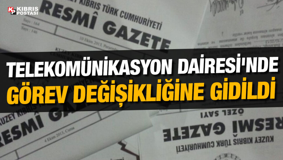 Telekomünikasyon Dairesi’nin yeni Müdürü Ömer Kanlı oldu
