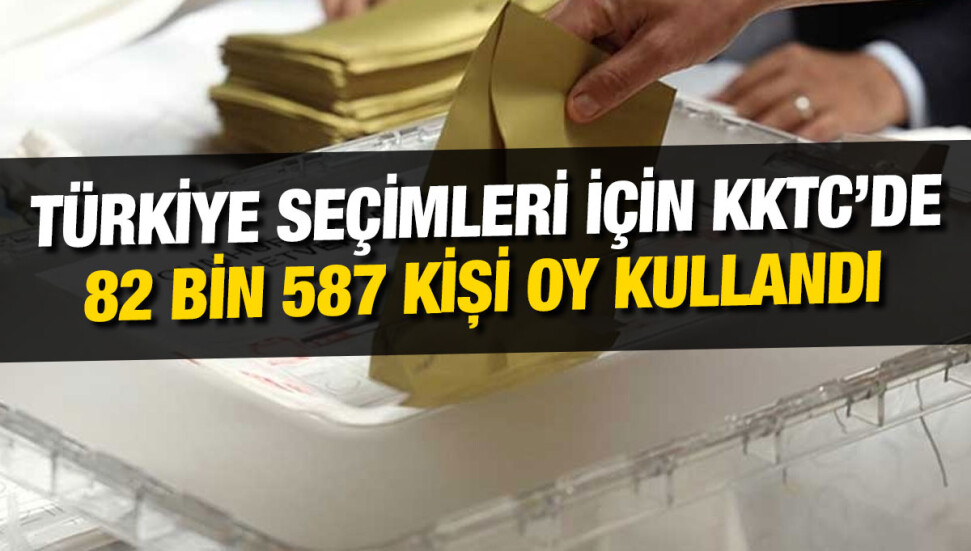 KKTC'de 14 Mayıs seçimlerine katılım oranı yüzde 59,1 oldu