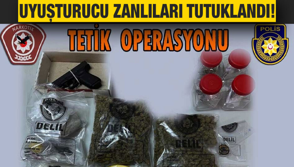 Doğanköy’de ‘Tetik Operasyonu’... Polislere silah doğrultan zanlı tutuklandı