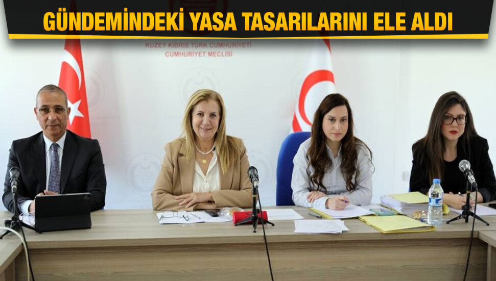 Cumhuriyet Meclisi, Ekonomi, Maliye, Bütçe ve Plan Komitesi bugün toplandı