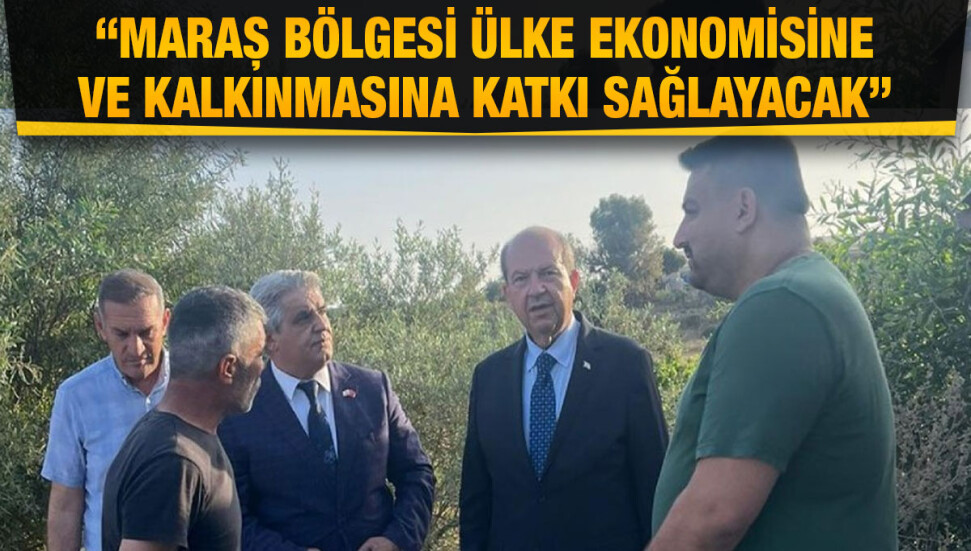 Cumhurbaşkanı Ersin Tatar: Ulaşım, Maraş bölgesinin gelişmesine yönelik önemli katkı sağlanacak