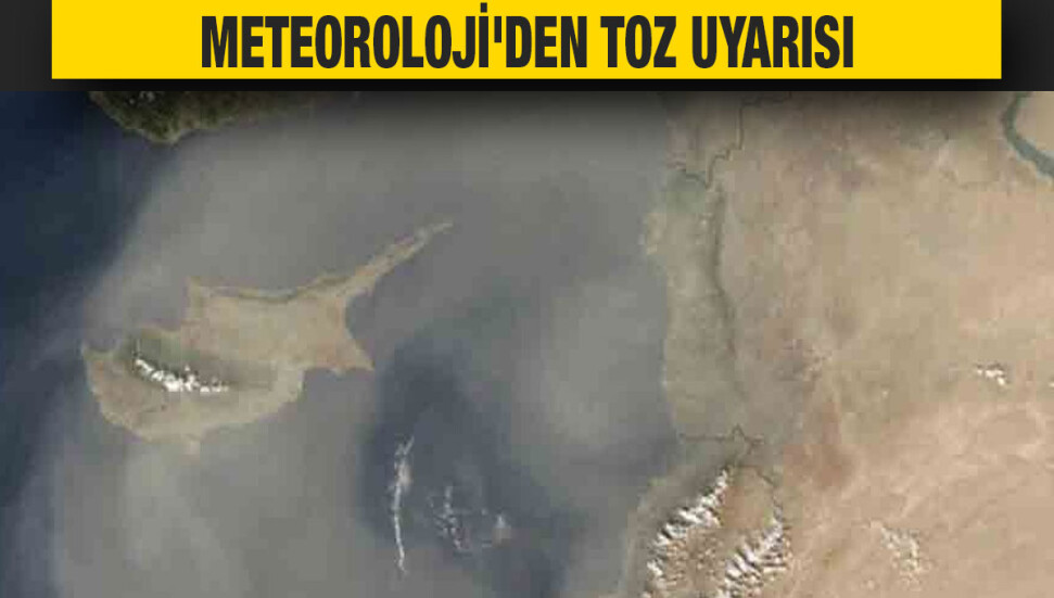 Ülkede bugünden itibaren tozlu hava etkili olacak