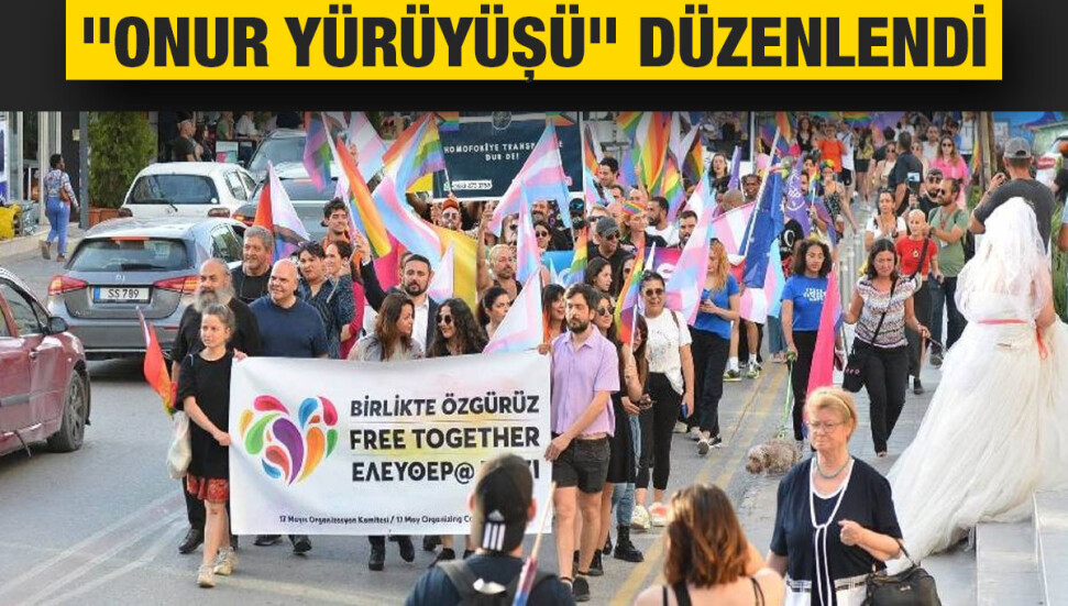 Lefkoşa’da "Onur Yürüyüşü" düzenlendi 