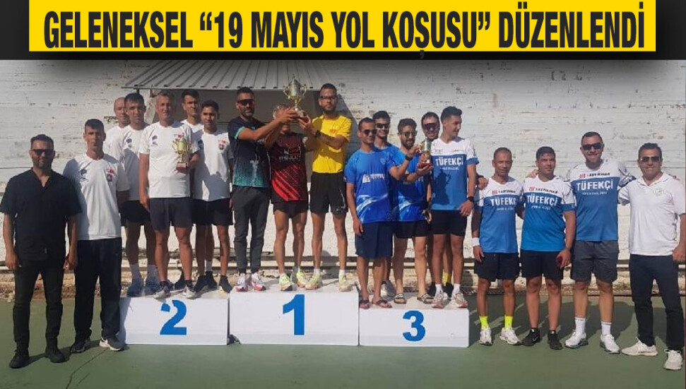 '19 Mayıs Yol Koşusu' yapıldı 