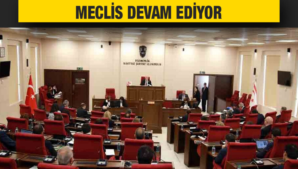 Meclis Genel Kurulu’nda yasa önerileri görüşülmeye devam ediliyor
