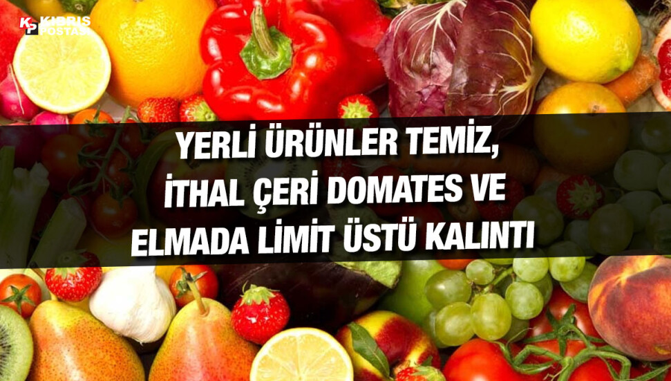 Gıda denetim sonuçlarında 27 ithal üründen 3’ünde limit üstü koruma ürünü tespit edildi