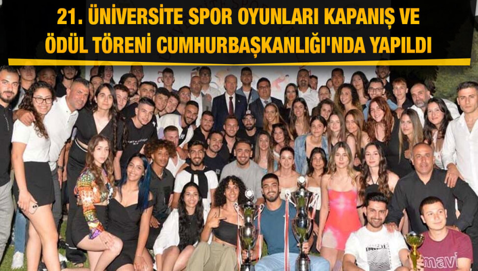 Cumhurbaşkanı Tatar: Üniversite Spor Oyunları, ülke tanıtımına katkıda bulunmaya devam edecek